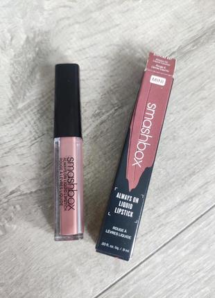 Матова помада smashbox always on liquid lipstick rouge a