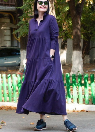 Очень красивое стильное платье-миди от украинского бренда zosya yanishevska
