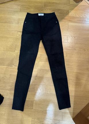 Новые джинсы terranova в черном и цвете меланж4 фото