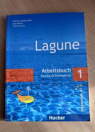 Учебник/ книга по немецкому «lagune» a1, kursbuch и arbeitsbuch5 фото