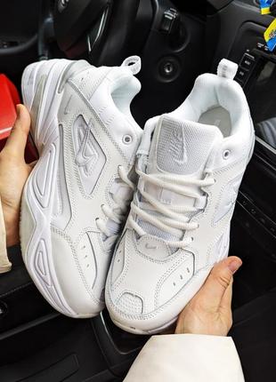 Кожаные кроссовки nike m2k tekno