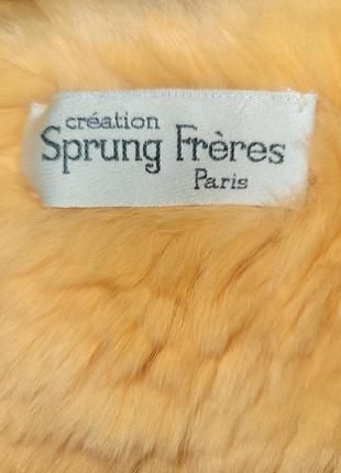 Sprung freres paris шарф хутро кролика7 фото