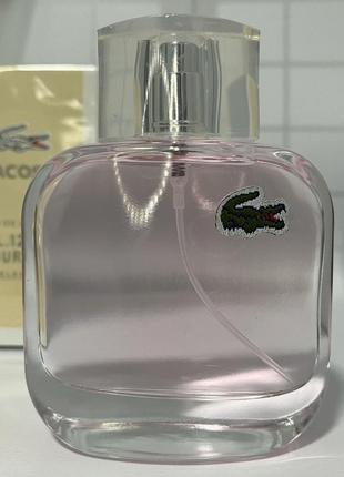 Туалетная вода женская lacoste eau de l.12.12 pour elle elegant лицензия 90 ml1 фото