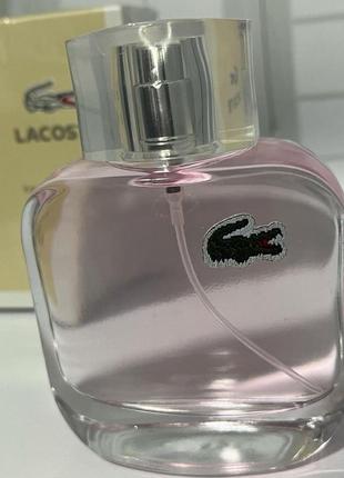 Туалетная вода женская lacoste eau de l.12.12 pour elle elegant лицензия 90 ml2 фото