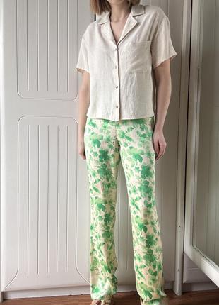 Сатиновые штаны