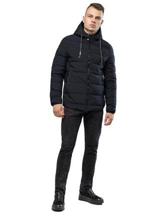 Чоловіча осінньо-весняна куртка чорного кольору модель 6009 (клад тільки 46(s))