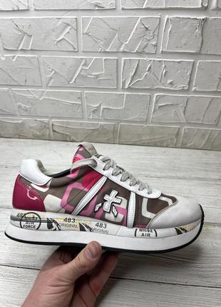 Кроссовки premiata golden goose voile blanche moncler prada lacoste gucci