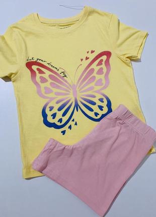 Літня піжама метелик2 фото
