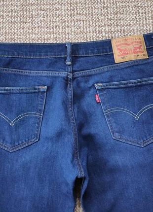 Levi's 511 джинсы slim fit оригинал (w34 l30)4 фото