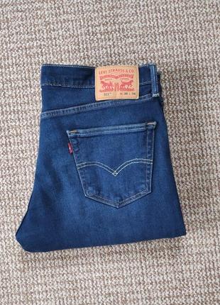 Levi's 511 джинсы slim fit оригинал (w36 l32)3 фото