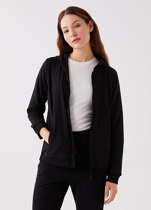 Утеплена спортивна кофта толстовка на блискавці