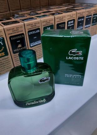 Туалетна вода lacoste l 12.12 vert / духи чоловічі! 🐊