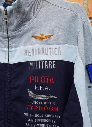 Aeronautica militare кофта на змейке оригинал (l)3 фото