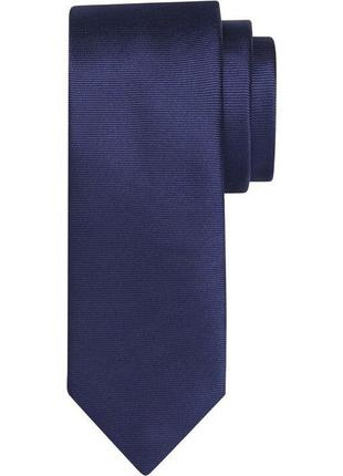 Шовкова краватка синя