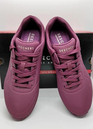 Стильні 25,5 см кросівки skechers uno оригінал6 фото