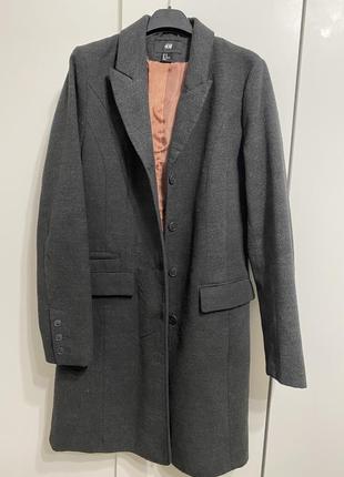 Женское пальто h&amp;m (стан-идеальный)3 фото