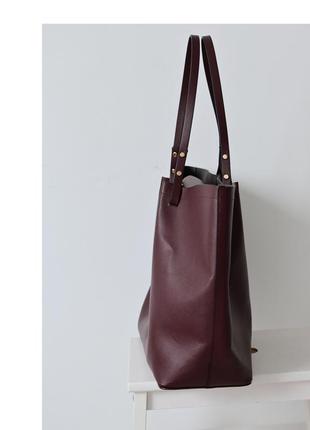 Большая сумка шопер h&m. женская сумка тоут эко кожа3 фото