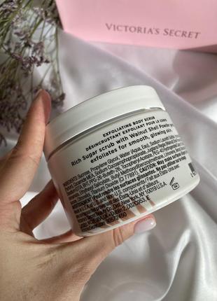 Скраб для тіла цукровий victoria’s secret natural coconut milk natural beauty exfoliating body6 фото