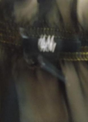 Черная прозрачная блузка h&m2 фото