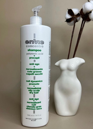 Нормализирующий шампунь envie normalizing shampoo 1000 мл1 фото