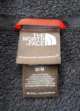 The north face теплый плотный флис кофта флисовая оригинал (m)4 фото