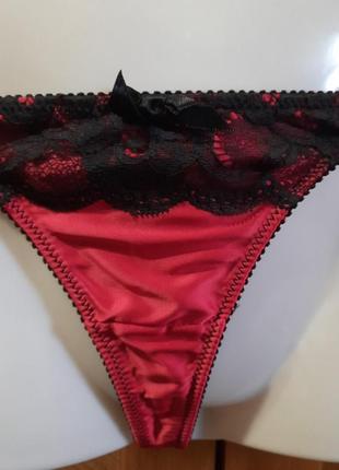 Брендові красиві трусики бікіні р. 8/34 від ann summers  зав'язки по бокам