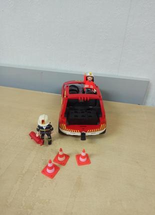 Дитячий конструктор playmobil пожежна машина з фігурками7 фото