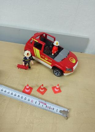 Дитячий конструктор playmobil пожежна машина з фігурками2 фото