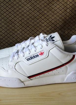 Кеди adidas continental 80 vegan fw2336 оригінал розмір 46 см 29.5 білі стан ідеальний