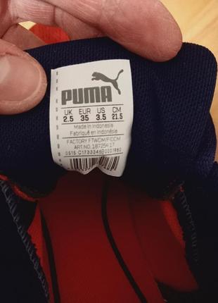 Кроссовки сеточка puma р.35,стелька 22,5×89 фото