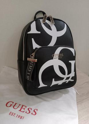 Рюкзак guess black & white