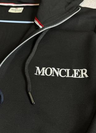 Мужской костюм moncler монклер брюки зипка зип худи соп худи кофта2 фото