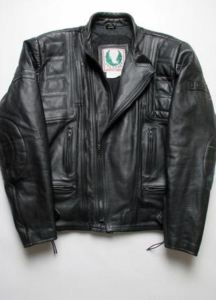 Байкерская куртка belstaff 80s vintage cafe racer leather biker jacket2 фото