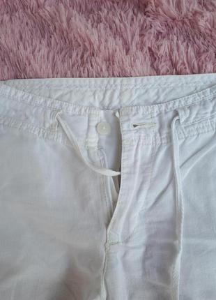 Фирменные брюки, лен2 фото