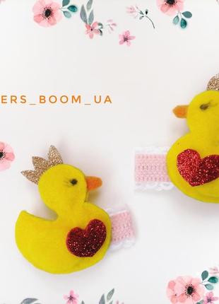 Заколочки каченята