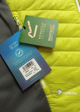 Демисезонная гибридная куртка regatta треккинговая туристическая спортивная аутдор5 фото