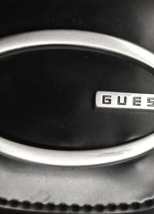 Винтажная сумка багет guess кожа /9704/6 фото