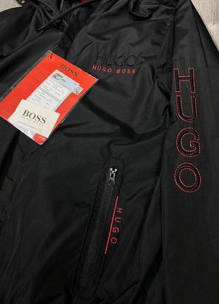 Куртка ветровка в стиле hugo boss2 фото