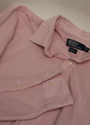 Polo ralph lauren рр xl 16 1/2 42 philip cotton рубашка