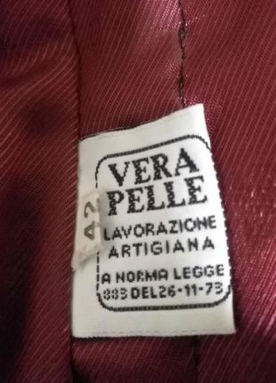 Кожаная итальянская курточка2 фото