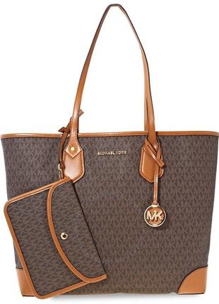 Сумка michael kors eva large tote1 фото