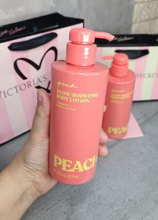 Лосьйон для тіла «peach». pink.  victoria's secret. оригінал 🇺🇸