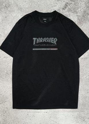 Thrasher x huf джерси трешер хаф скейтбординг ог