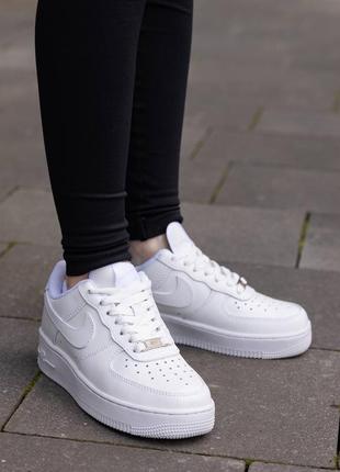 Р.36-41 кроссовки book nike air force 1 low 07 white edition nk118