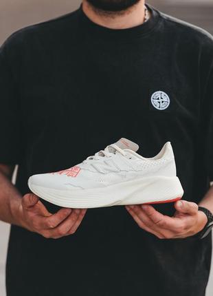 Кроссовки new balance fuel cell x stone island white