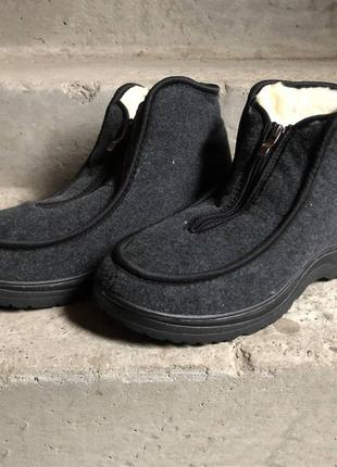 Мужские ботинки сапоги размер 41, бурки дедушы, ec-447 бурки низкие