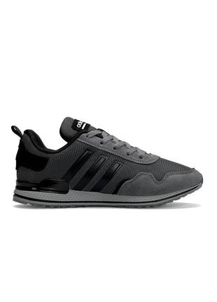 Мужские кроссовки adidas runner pod-s3.1 dark gray black2 фото