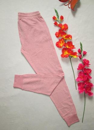 Суперові трикотажні стрейчеві спортивні штани пудрова пильна троянда amisu