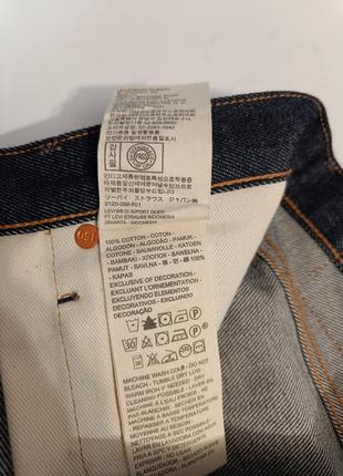 Новые джинсы лимитированная версия levis 501 150 летие сырой деним7 фото