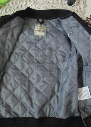 Стильна стьобаний демісезонна куртка бомпер kalle&со6 фото
